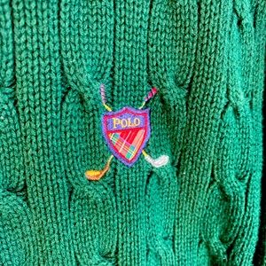 Polo Ralph Lauren Corded Golf Crew Neck Mens XL